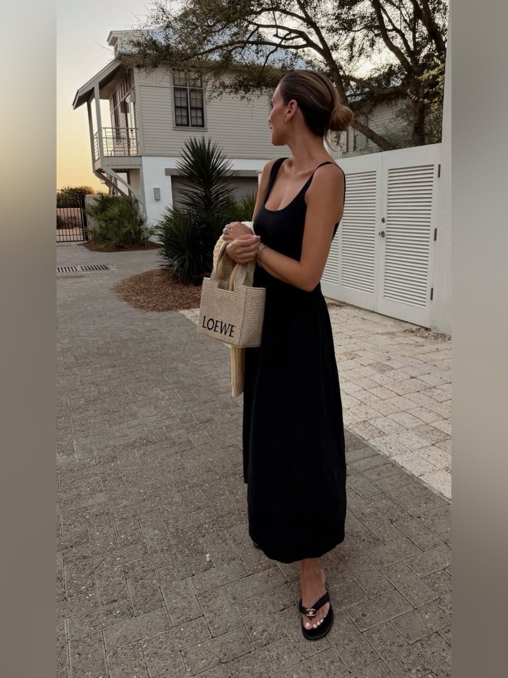Gap Black Maxi Dress